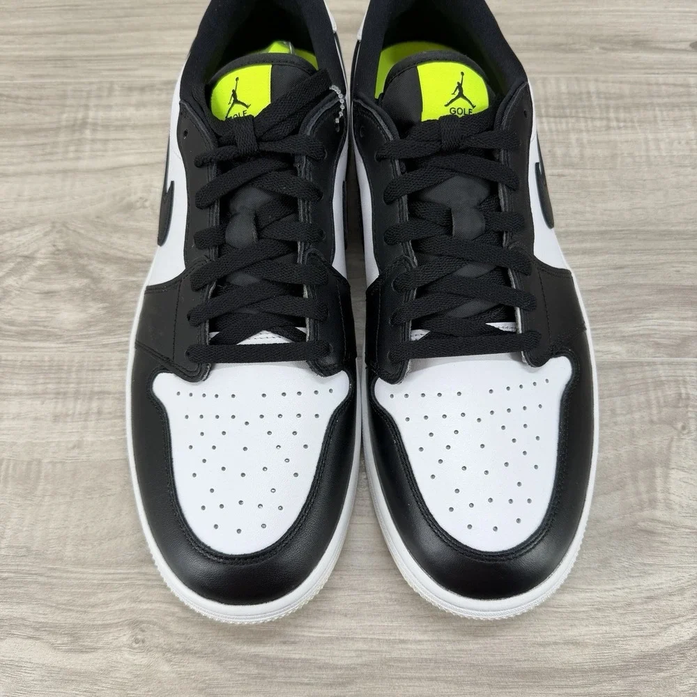 Nike Air Jordan 1 Low Golf Shoes White Phantom Volt Men's Size 13 DD9315-108